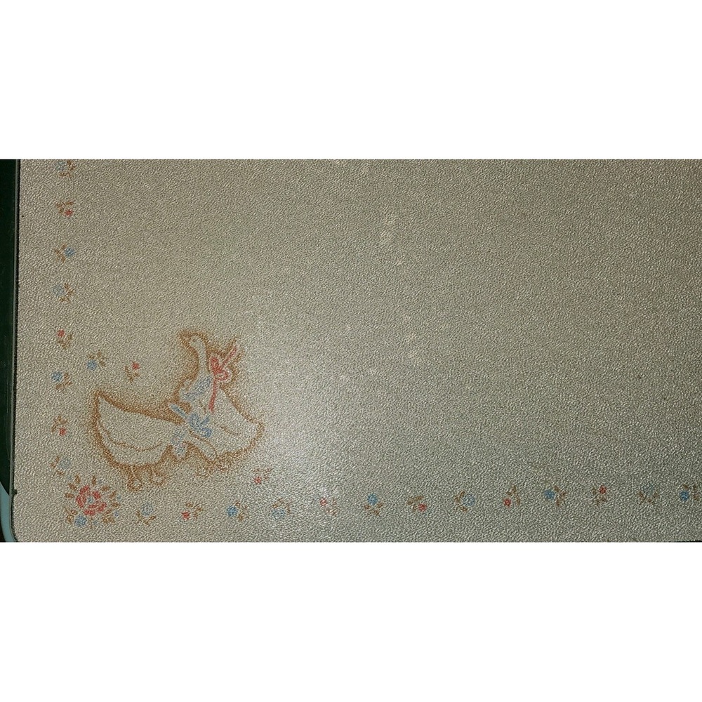 Vintage Corning Counter Saver Glass Cutting Board Goose 16x20 Cottagecore Granny